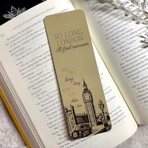 I&#39;ll Find Someone Bookmark | Handmade Bookmarks | Laminated | Gift for Book Lovers, Pop Culture Merchandise