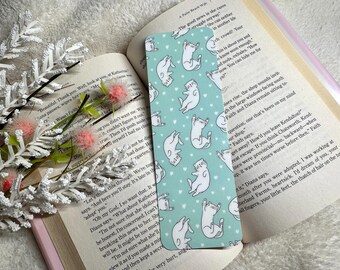 Cat Bookmark | Handmade Laminated Book Lover Gift