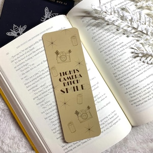 B*tch Smile Bookmark | Handmade Bookmarks | Laminated | Gift for Book Lovers, Pop Culture Merchandise