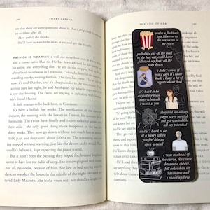 Hard Time Adjusting bookmark | Handmade Bookmarks | Laminated | Gift for Book Lovers, Pop Culture Merchandise