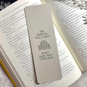 I&#39;m Back! Bookmark | Handmade Bookmarks | Laminated | Gift for Book Lovers, Pop Culture Merchandise
