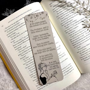 Torrid Affair Script Bookmark | Handmade Bookmarks | Laminated | Gift for Book Lovers, Pop Culture Merchandise