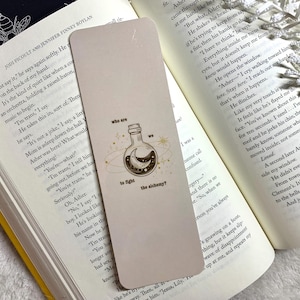 Alchemy Bookmark | Handmade Bookmarks | Laminated | Gift for Book Lovers, Pop Culture Merchandise