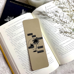 Bury Them in FL Bookmark | Handmade Bookmarks | Laminated | Gift for Book Lovers, Pop Culture Merchandise