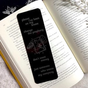 Prophecy Prayer Bookmark | Handmade Bookmarks | Laminated | Gift for Book Lovers, Pop Culture Merchandise