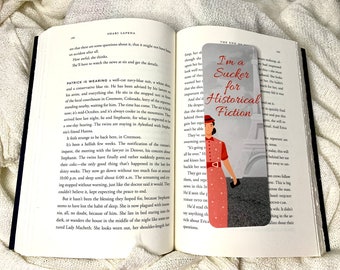 Marcador de novela histórica/regalo para el lector, diseño de París