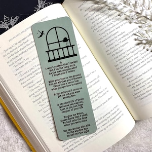 Turned Out The Light Bookmark | Handmade Bookmarks | Laminated | Gift for Book Lovers, Pop Culture Merchandise