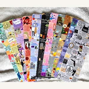 Tay&#39;s Eleven Colors Inspired bookmark | Handmade Bookmarks | Laminated | Gift for Book Lovers, Pop Culture Merchandise