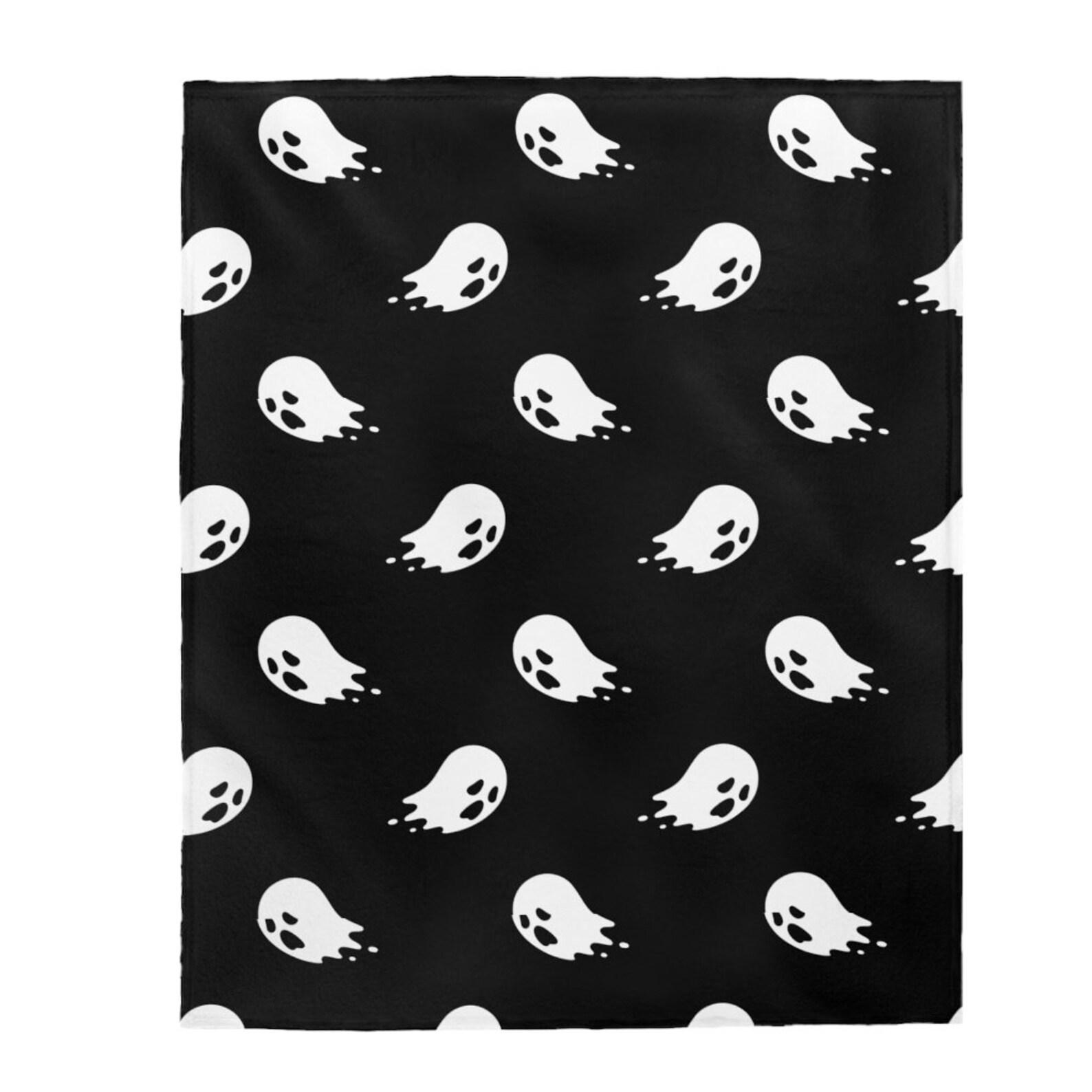 Halloween Ghost Blanket Ghost Velveteen Plush Blanket Cute Etsy