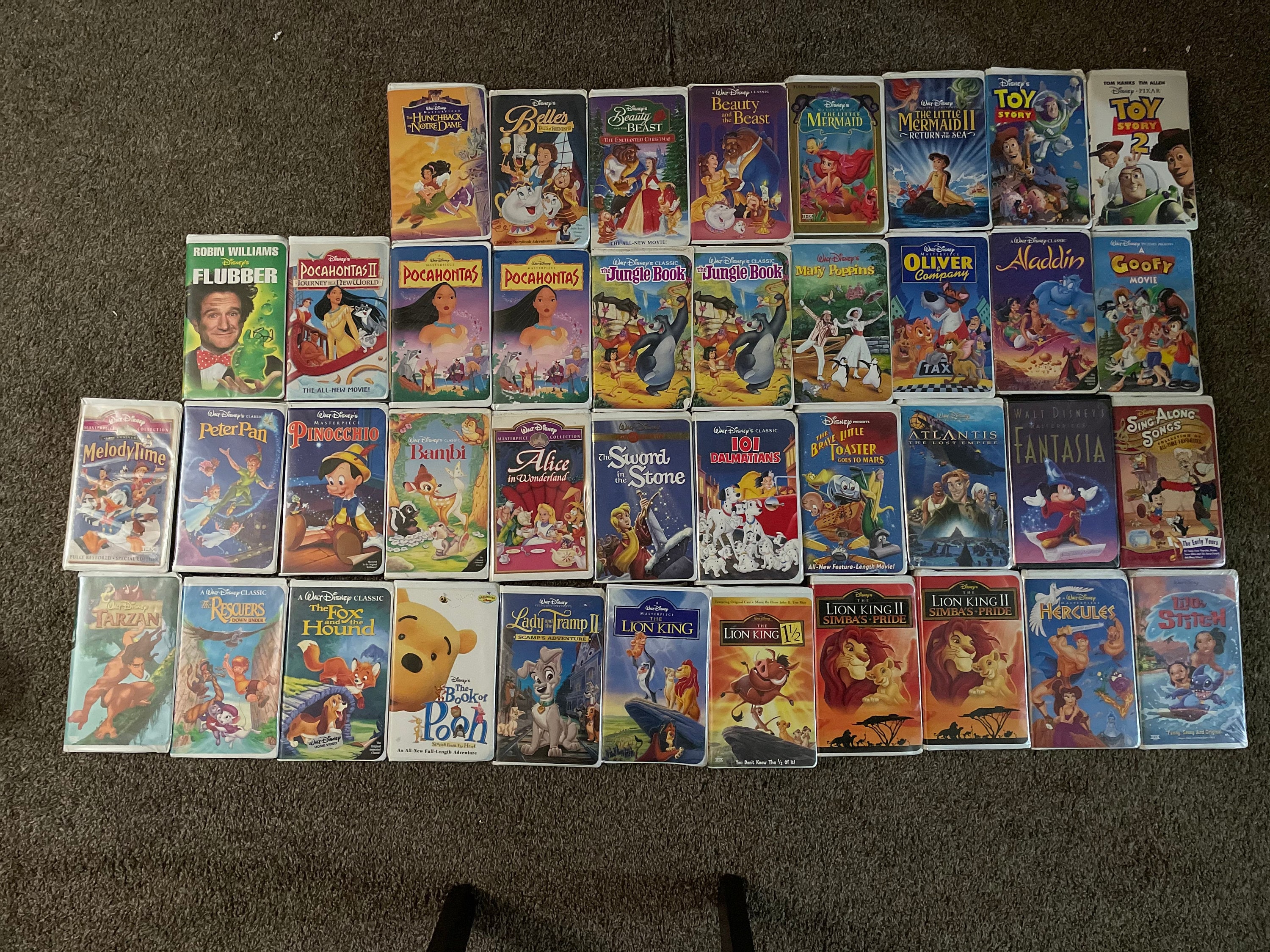 Disney Classics VHS Collection