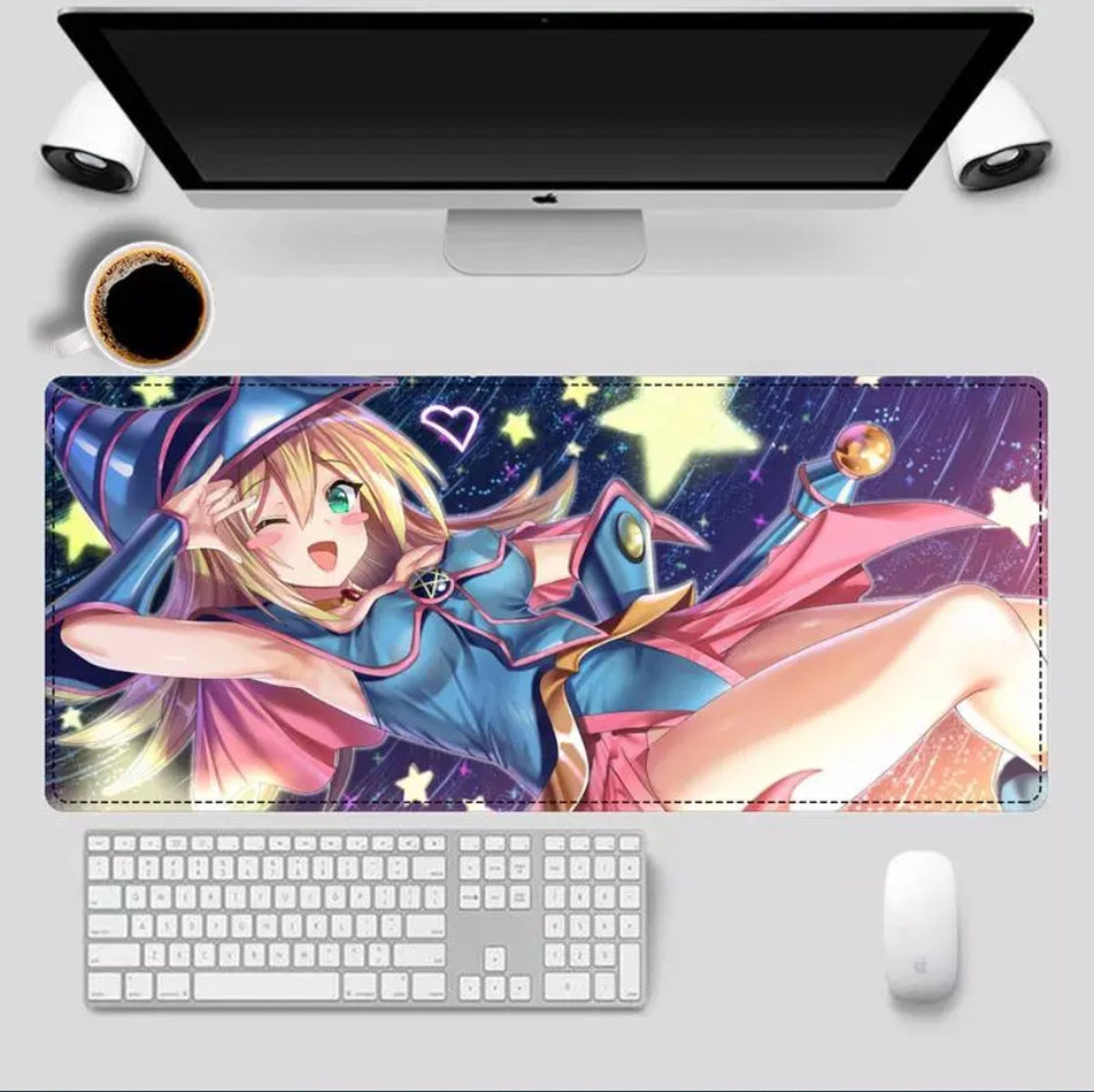 Anime Girl Mouse pad Cartoon Mouse Pad Anime Large Mouse Etsy