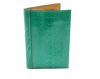 Arizona Ostrich Shin Leather Large Card Holder