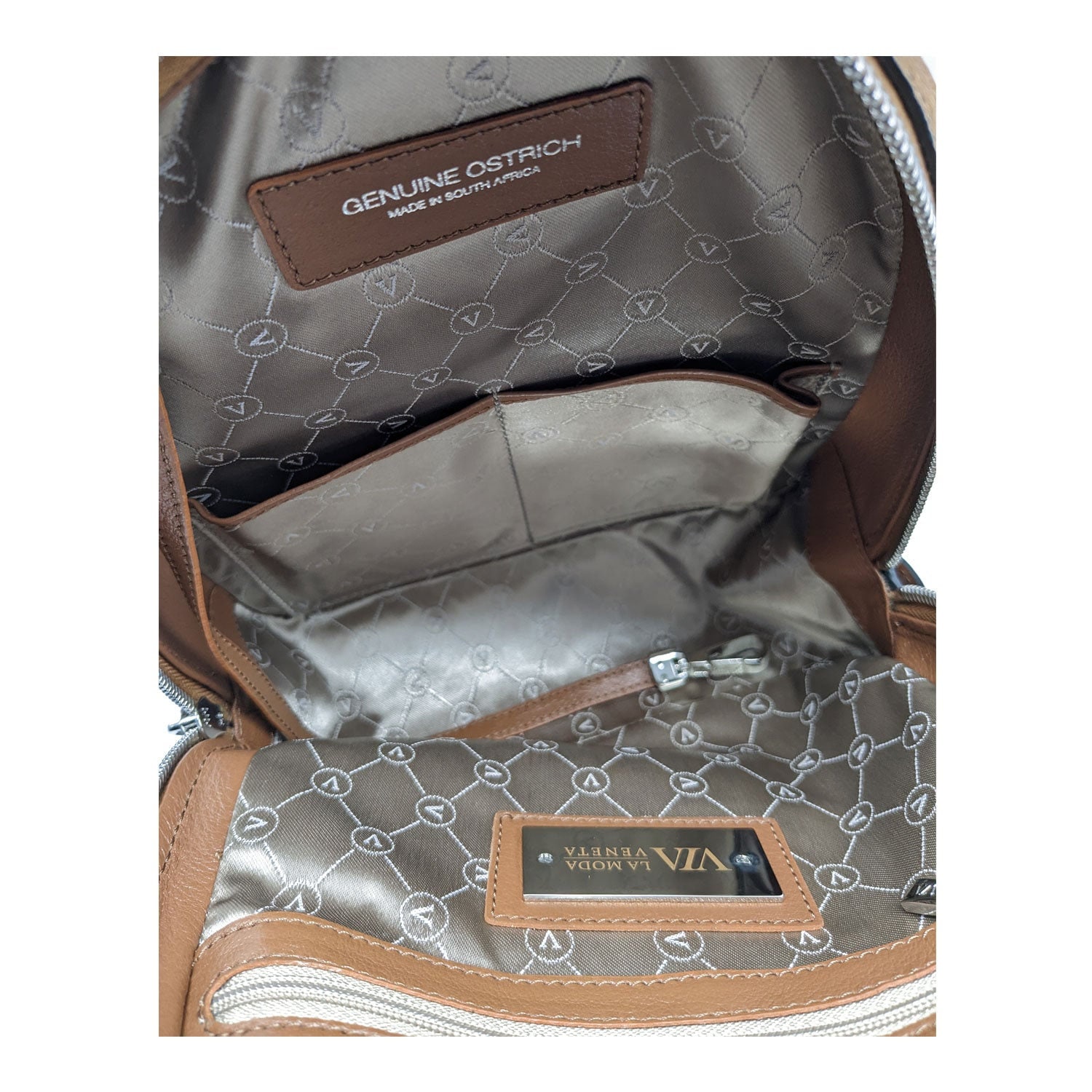 バッグ Ostrich Leather Desert Backpack brown Ostrich Leather Desert Backpack - Etsy
