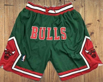 throwback bulls shorts