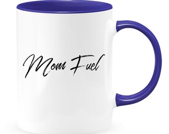 Mom Fuel Coffee Mug, 15oz Beautiful Premium Quality Gift