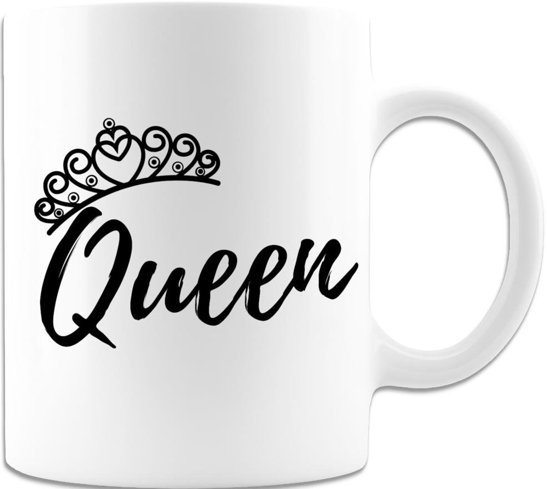 Queen Mug, Queen Bee, the Queen, His Queen, Queen Crown, Queen Gifts, Bride Mug, Wife Gift, Gift