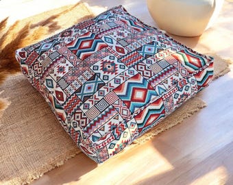 Kasbah Linen Poufs and floor cushion