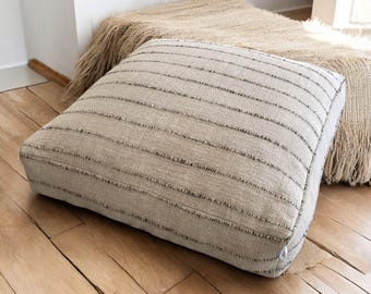 Nomad style floor cushions and poufs - Farmhouse, Nomad and chic country house style