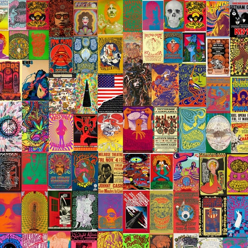 vintage psychedelic posters