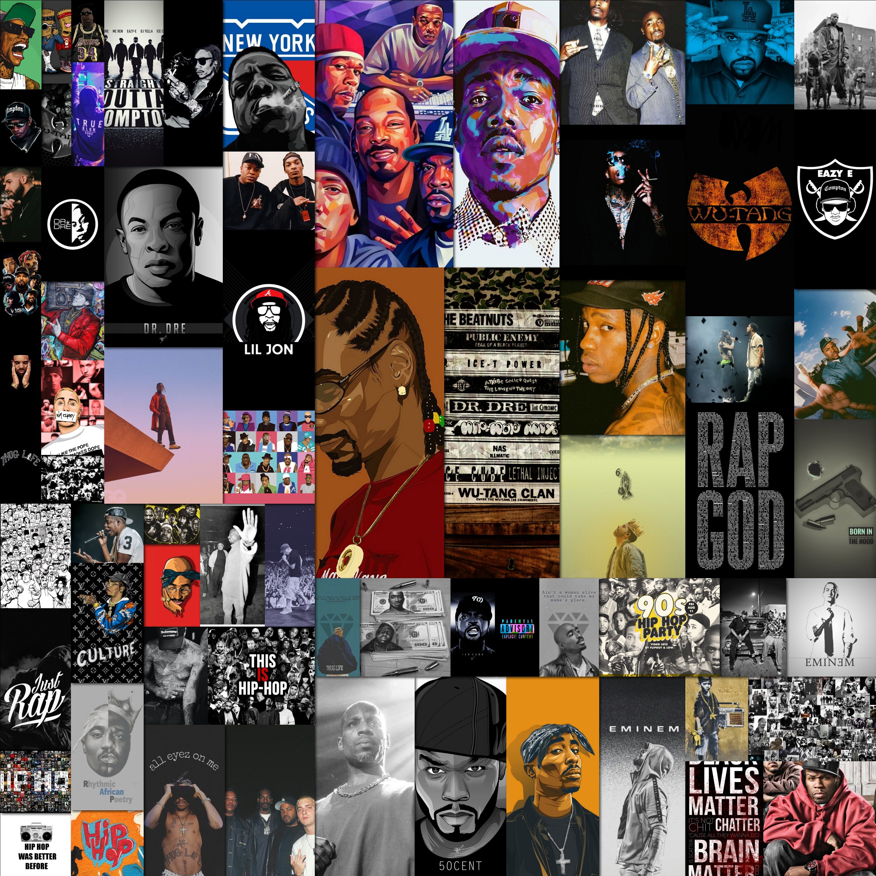 Hip Hop Wall Decor Rap Wall Art Street Art Rhythmic African Etsy