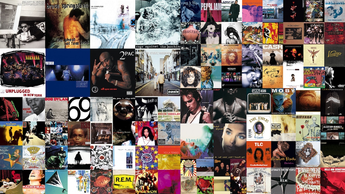 Album Cover Wall Collage Kit 90s Music Wall Art Album Covers | Etsy