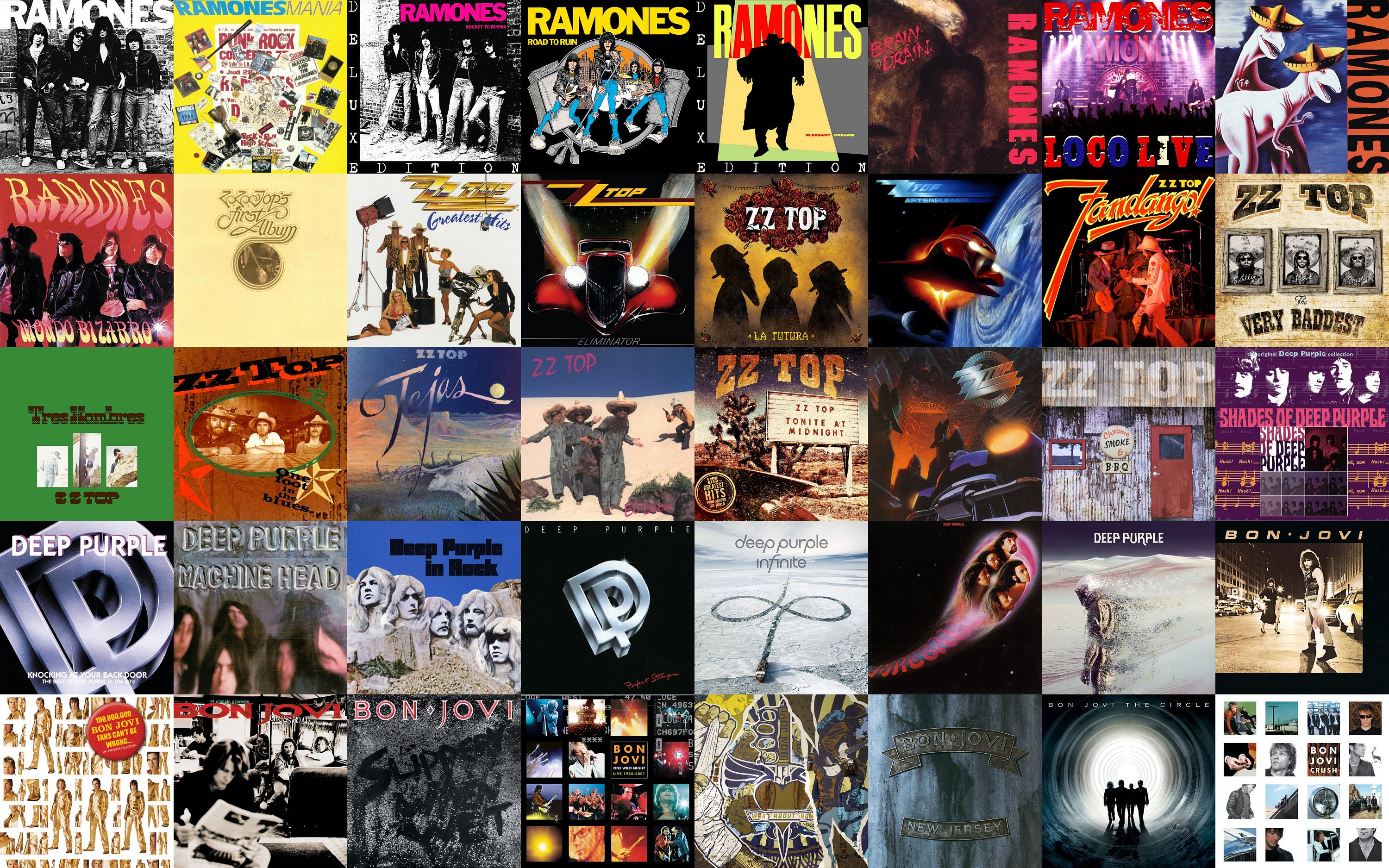 Music Album Wall Art Vintage Rock Posters Rock Band Wall | Etsy