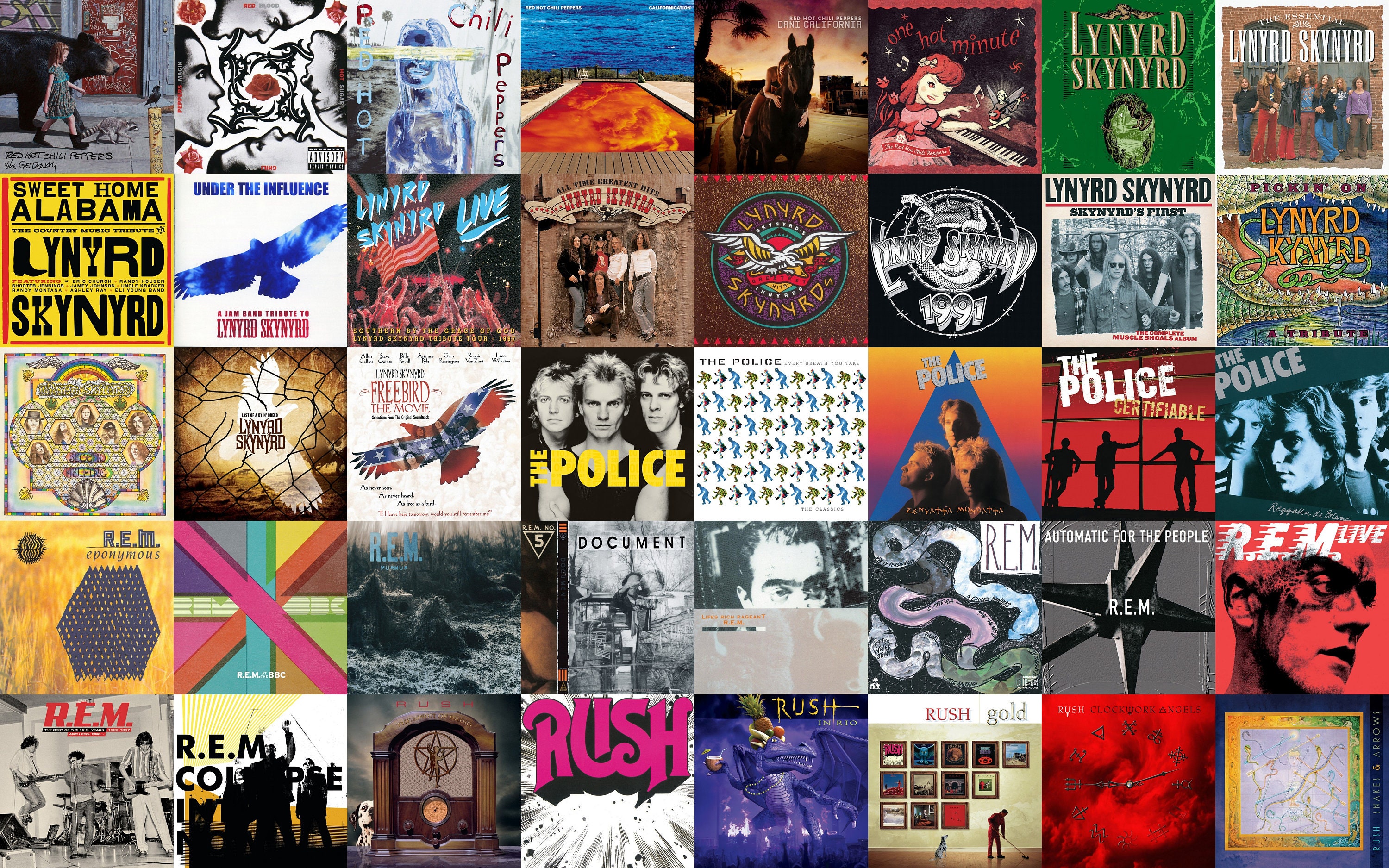 Music Album Wall Art Vintage Rock Posters Rock Band Wall Etsy