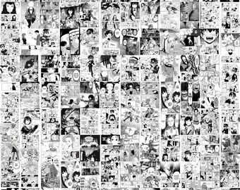 1700 Anime Manga Panels Wall Collage Kit Anime (Download Now) 