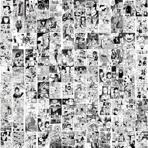 1700 Anime Manga Panels Wall Collage Kit Anime (Download Now) 