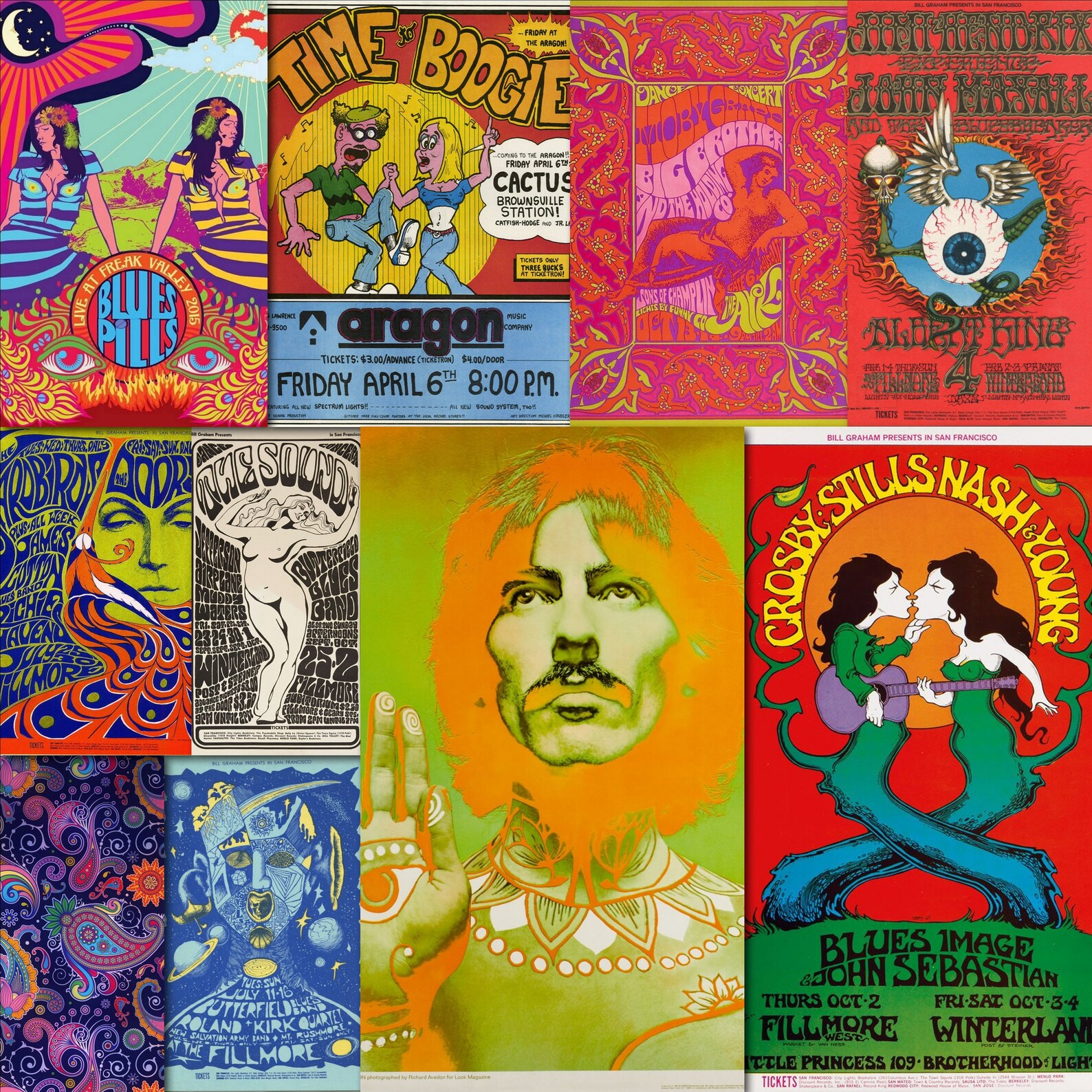 Vintage Concert Poster Vintage Music Poster Vintage Etsy