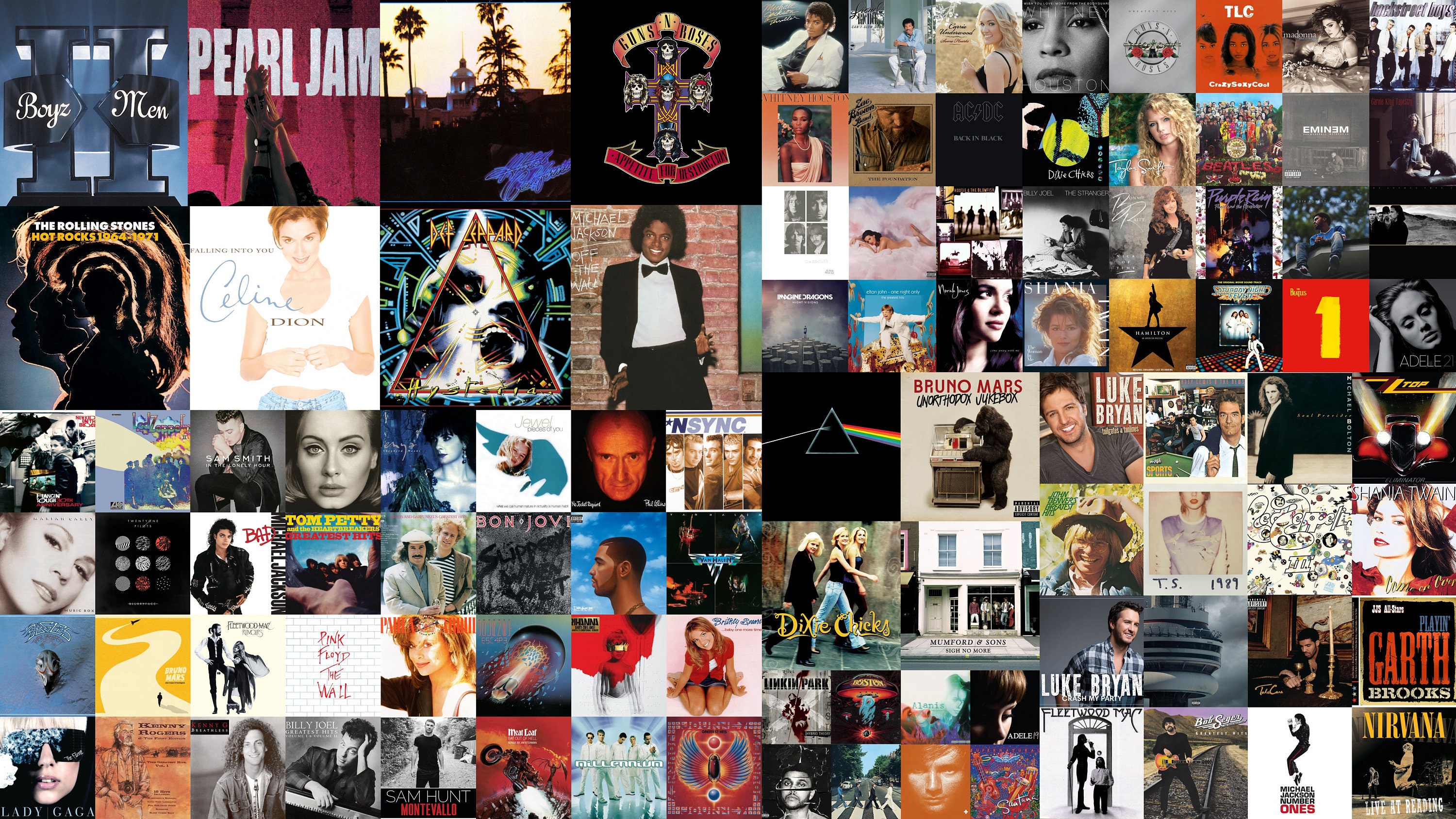 pop albums figures