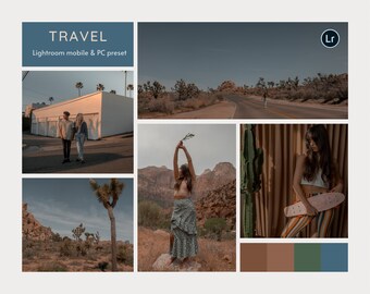 Premium Lightroom Preset - TRAVEL (Mobile + Desktop)