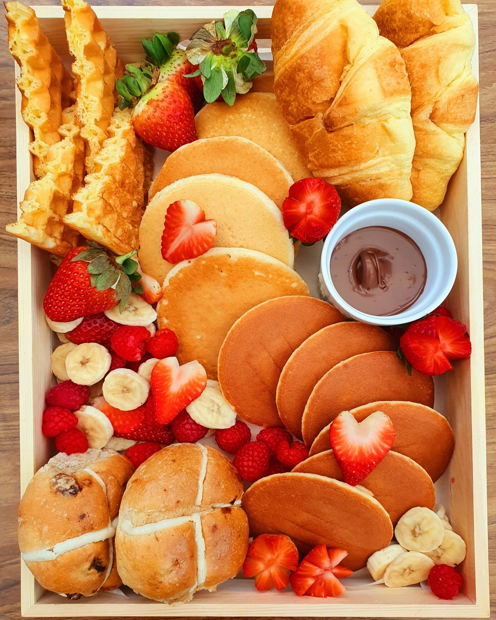 Breakfast Grazing box Treat Platter Gift Box Etsy