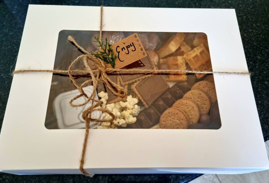 Chocolate Grazing box Gift Box Platter/board Sweet Treat Etsy