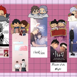 BOOKMARKS: Anime/BL book marks