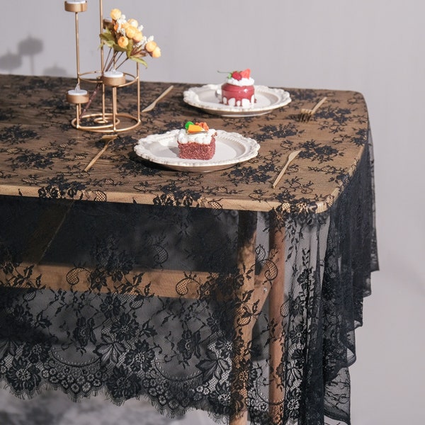 Lace Tablecloth Etsy