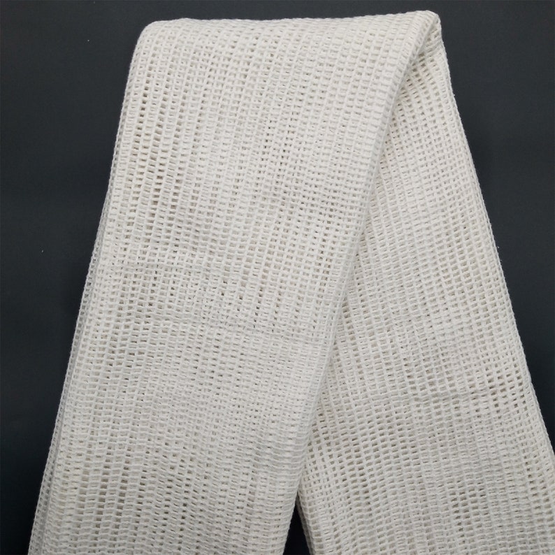 Mesh Cotton Lace 100 Organic Cotton Mesh Fabric White Etsy