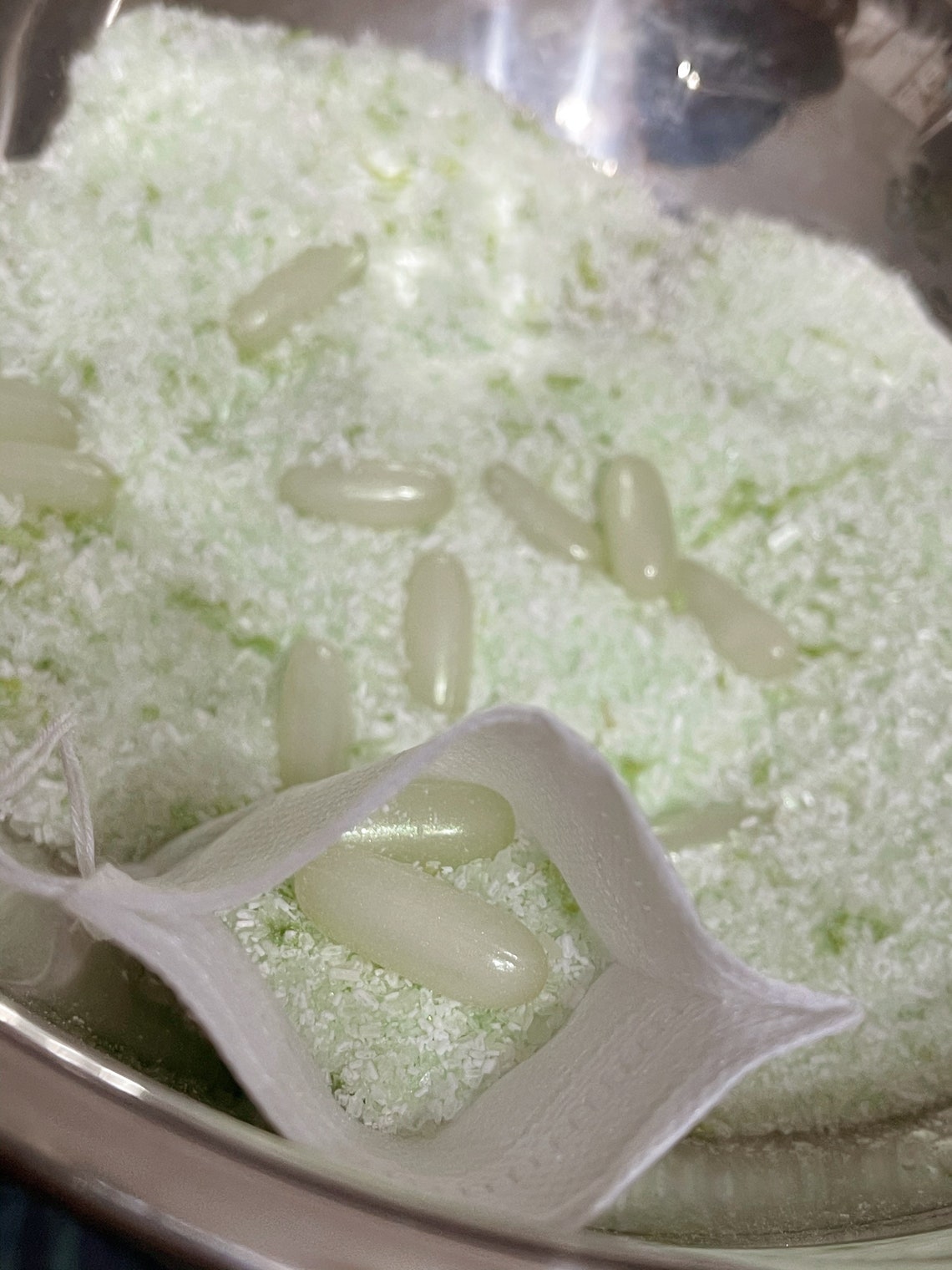 Coco Lima / Tina té / Sal de baño / Remojo de sal / Sin | Etsy