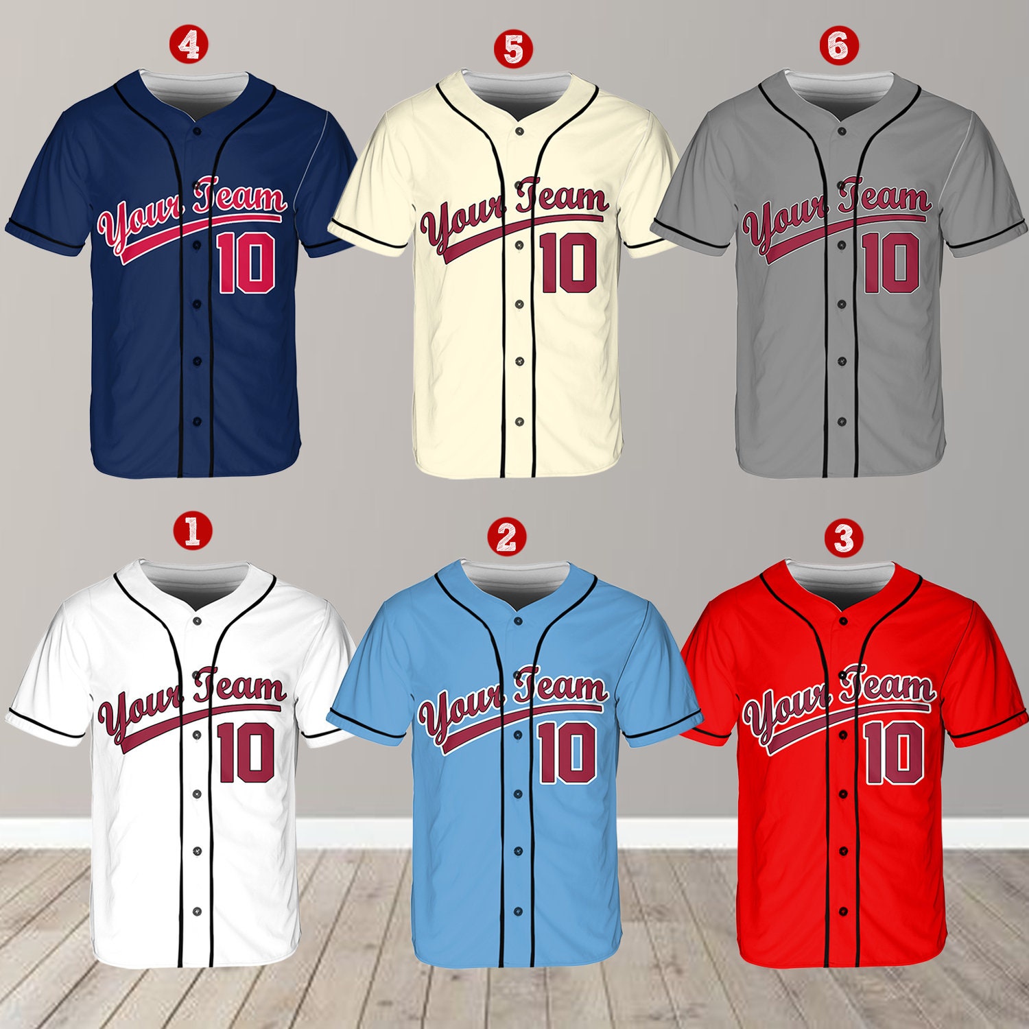 Custom Baseball Jerseys  Personalized Baseball Uniforms Design