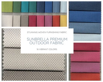 Tissu d'extérieur Sunbrella® au mètre/tissu d'ameublement extérieur/tissu jardin luxueux/tissu multicolore/tissu d'extérieur robuste/tissu résistant aux UV