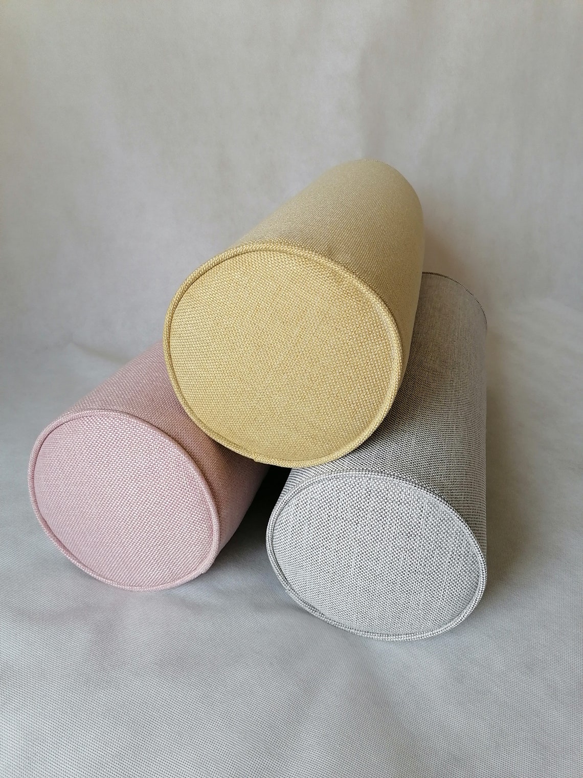 Any Size Bolster Pillow/kingsize Bed/daybed Side Round Etsy