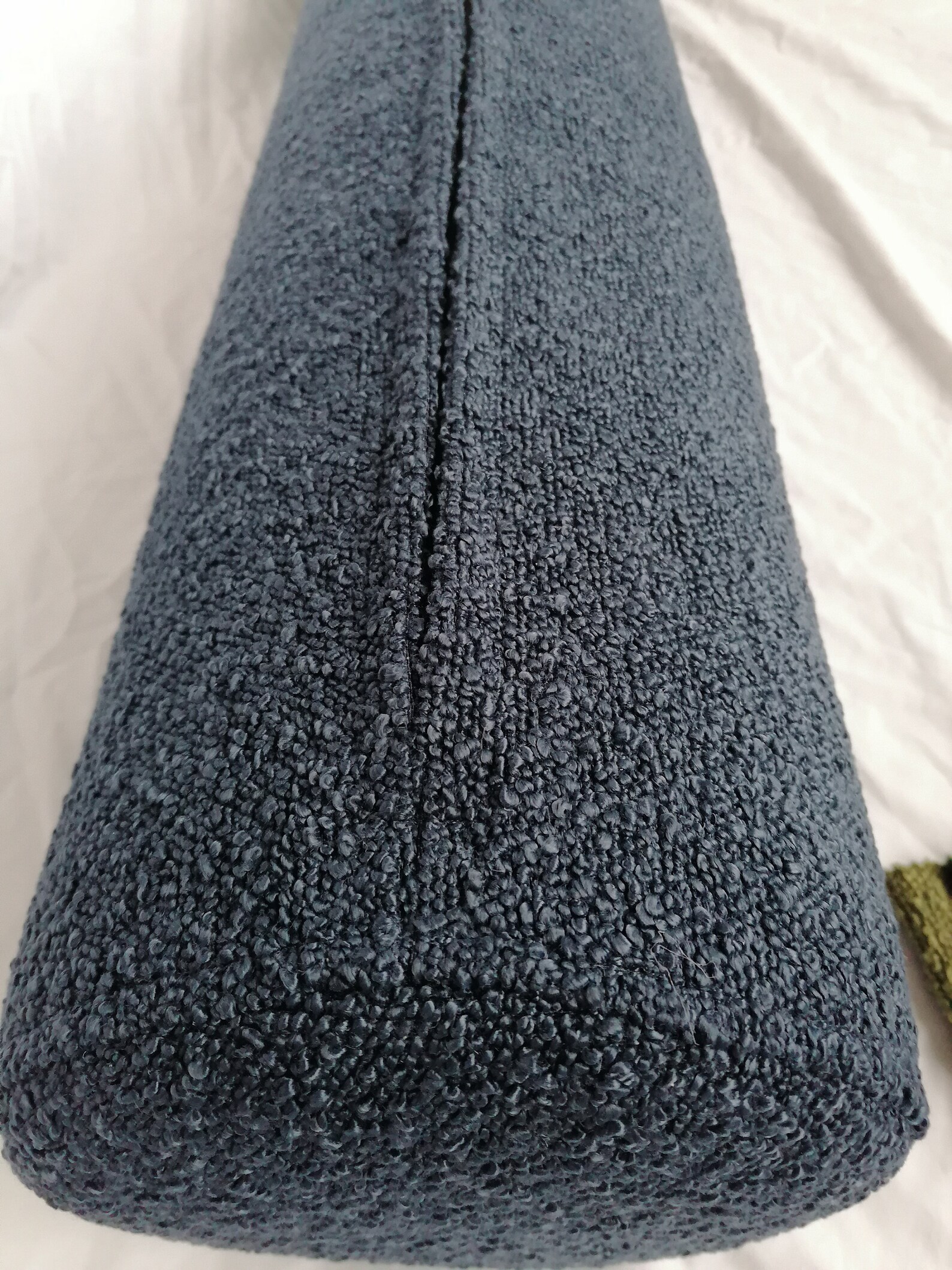 Any Size Bouclé Bolster Pillow/round Pillow/bed Bolster/sofa Pillow ...