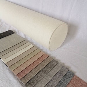 Linen extralong pillow/natural linen pillow/headboard/custom bolster cover/daybed linen bolster/firm foam pillow/long pillow/linen cushion
