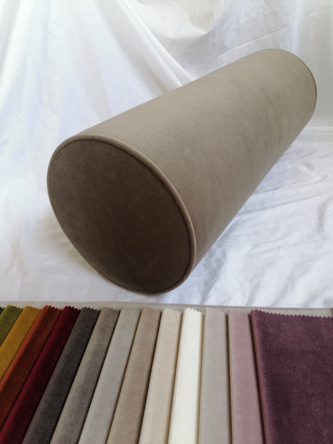 Any Size Bolster Pillow/custom Sizes Cushion/eco Velvet Etsy UK