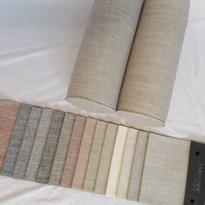 Linen lux bolster/linen decor pillow/headboard/linen piped bolster/firm foam/pillow for daybed/Ikea daybed pillow/decor cushion cover/beige