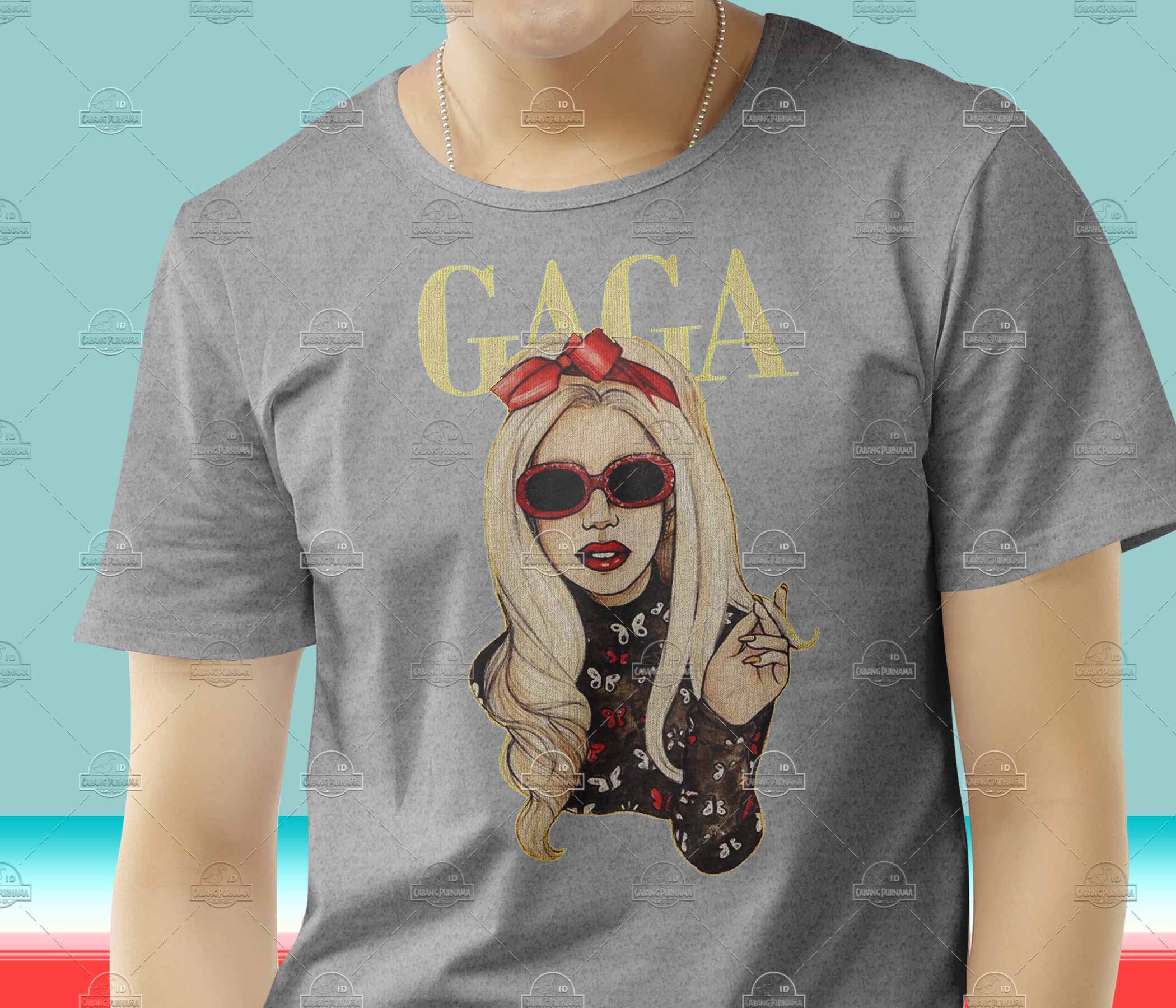 Lady GAGA VINTAGE Unisex TShirt Lady Gaga Hip Hop Shirt Etsy