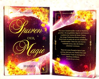 Book package "Traces of Magic - Autumn" with goodies & Halloween pin