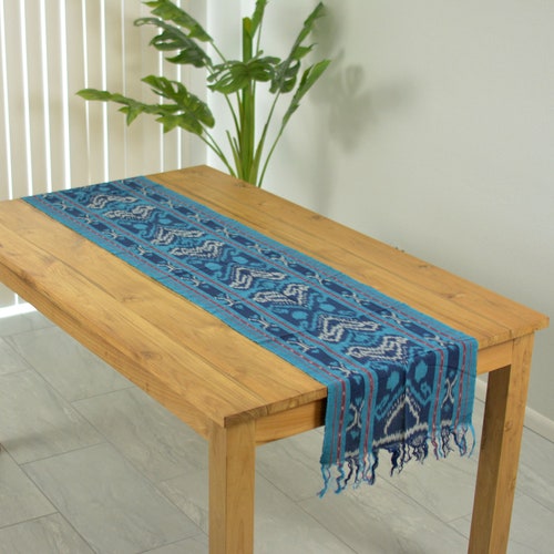 Woven Lines Table Runner Autumn Fall Rustic Farmhouse Etsy