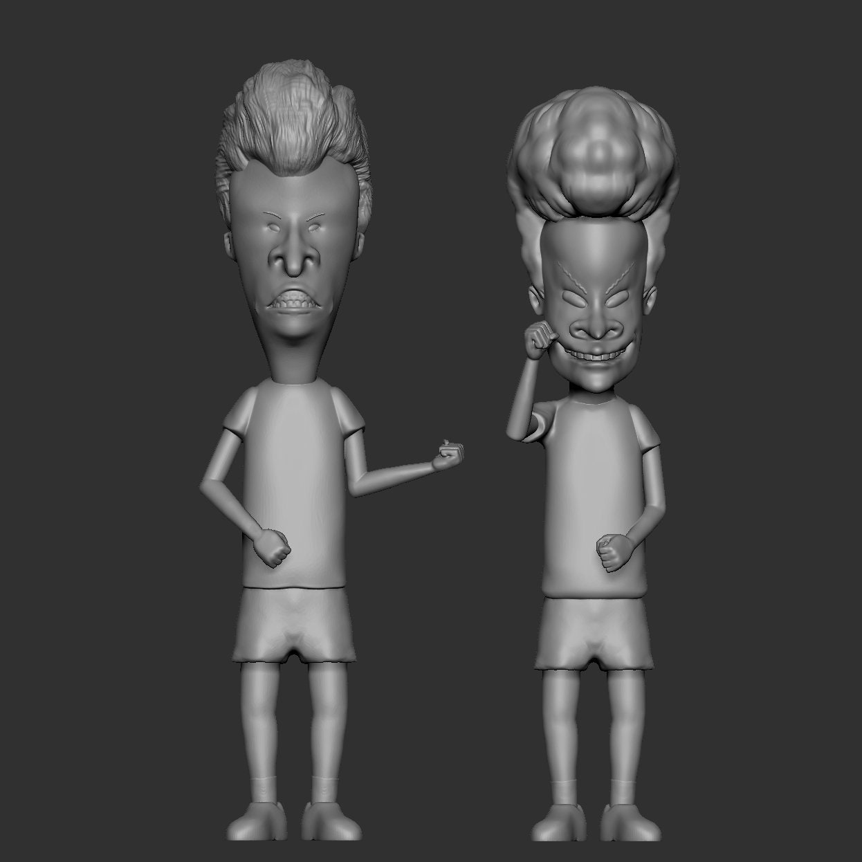 Beavis and Butt-head STL Print Files - Etsy