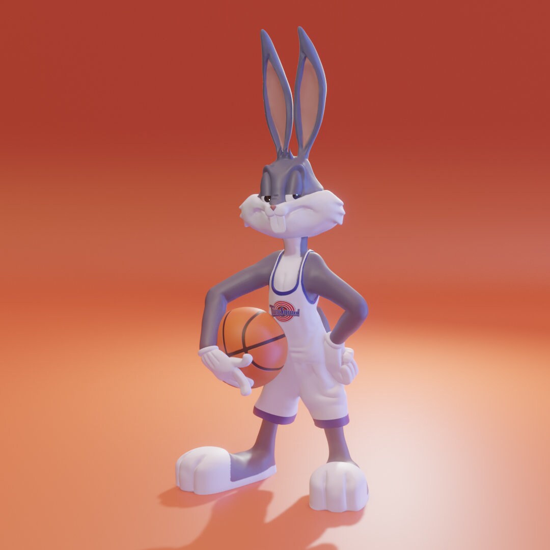 Bugs bunny space jam archivo de impresión STL - Etsy México Bugs bunny space jam archivo de impresión STL - Etsy México